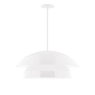 Nest One Light Pendant in White (518|STGX44744)