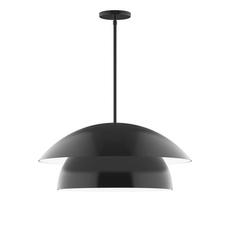 Nest One Light Pendant in Black (518|STGX44741)