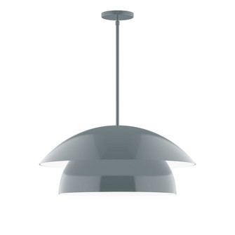 Nest One Light Pendant in Slate Gray (518|STGX44740)