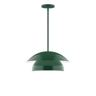 Nest One Light Pendant in Forest Green (518|STGX44642)