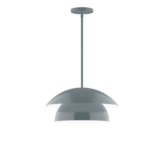 Nest One Light Pendant in Slate Gray (518|STGX44640)