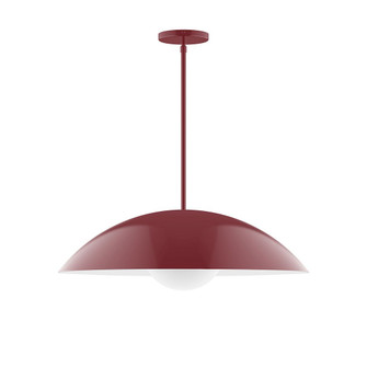 Axis One Light Pendant in Barn Red (518|STG439G1555)