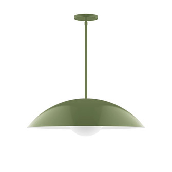 Plateau One Light Pendant in Fern Green (518|STG439G1522)