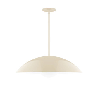 Plateau One Light Pendant in Cream (518|STG439G1516)