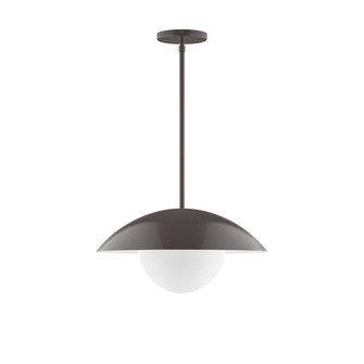 Plateau One Light Pendant in Architectural Bronze (518|STG438G1551)