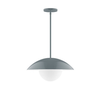 Plateau One Light Pendant in Slate Gray (518|STG438G1540)