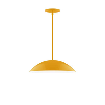 Plateau Two Light Pendant in Bright Yellow (518|STG43821)