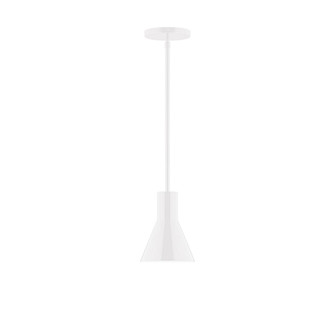 Axis One Light Pendant in White (518|STG43644)