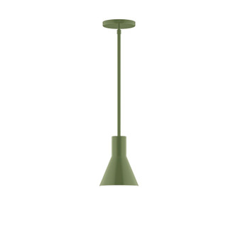 Axis One Light Pendant in Fern Green (518|STG43622)