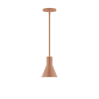Flare One Light Pendant in Terracotta (518|STG43619)