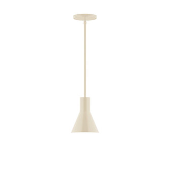 Flare One Light Pendant in Cream (518|STG43616)