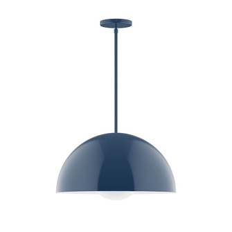 Arcade One Light Pendant in Navy (518|STG433G1550)