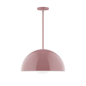 Arcade One Light Pendant in Mauve (518|STG433G1520)