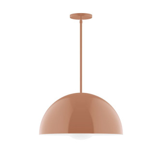Arcade One Light Pendant in Terracotta (518|STG433G1519)