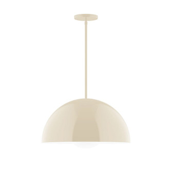 Arcade One Light Pendant in Cream (518|STG433G1516)