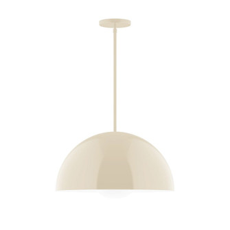 Axis One Light Pendant in Cream (518|STG433G1516)