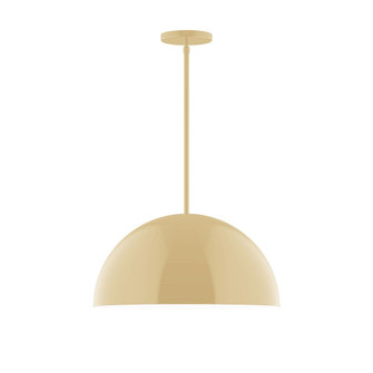 Arcade One Light Pendant in Ivory (518|STG43317)