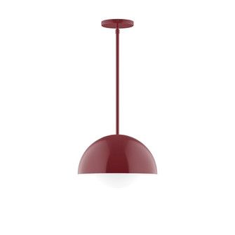 Axis One Light Pendant in Barn Red (518|STG432G1555)