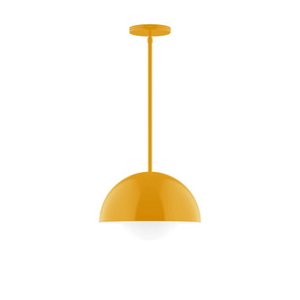 Arcade One Light Pendant in Bright Yellow (518|STG432G1521)