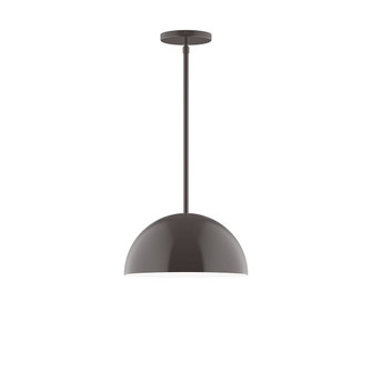 Arcade One Light Pendant in Architectural Bronze (518|STG43251)