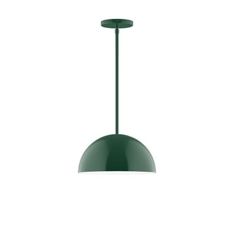 Arcade One Light Pendant in Forest Green (518|STG43242)