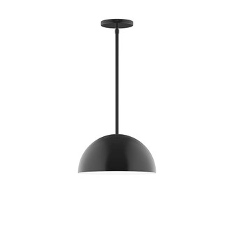 Axis One Light Pendant in Black (518|STG43241)