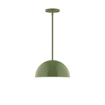 Arcade One Light Pendant in Fern Green (518|STG43222)