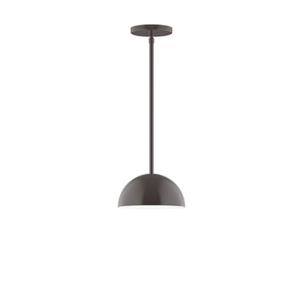 Axis One Light Pendant in Architectural Bronze (518|STG43151)