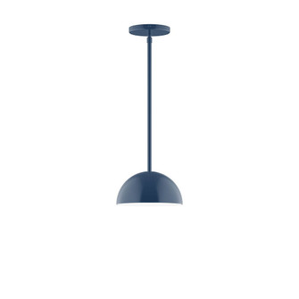 Arcade One Light Pendant in Navy (518|STG43150)