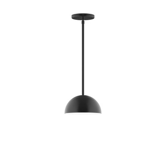Arcade One Light Pendant in Black (518|STG43141)
