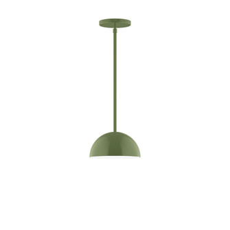 Arcade One Light Pendant in Fern Green (518|STG43122)