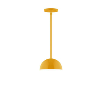 Arcade One Light Pendant in Bright Yellow (518|STG43121)