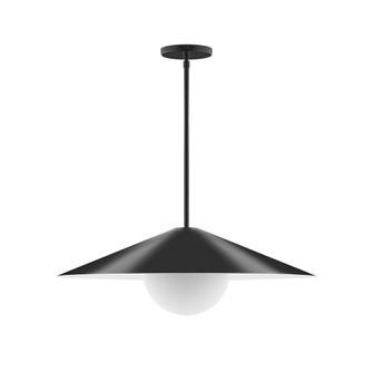 Axis One Light Pendant in Black (518|STG429G1541)