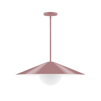 Axis One Light Pendant in Mauve (518|STG429G1520)