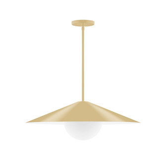 Axis One Light Pendant in Ivory (518|STG429G1517)