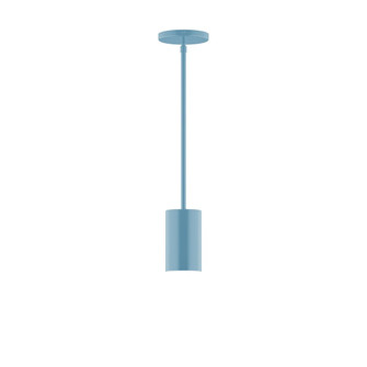 Axis One Light Pendant in Light Blue (518|STG42554)