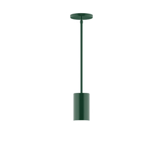 Beam One Light Pendant in Forest Green (518|STG42542)