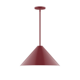 Pinnacle One Light Pendant in Barn Red (518|STG42355)