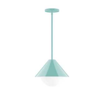 Pinnacle One Light Pendant in Sea Green (518|STG422G1548)