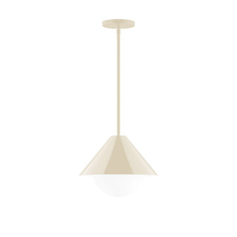 Pinnacle One Light Pendant in Cream (518|STG422G1516)
