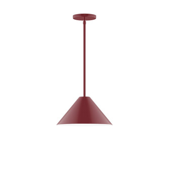 Pinnacle One Light Pendant in Barn Red (518|STG42255)