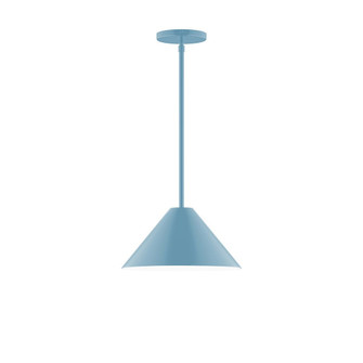 Axis One Light Pendant in Light Blue (518|STG42254)