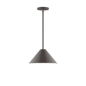Pinnacle One Light Pendant in Architectural Bronze (518|STG42251)