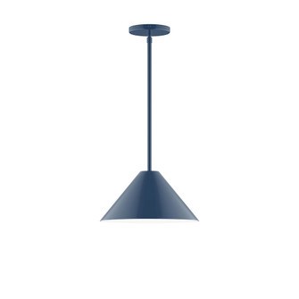 Axis One Light Pendant in Navy (518|STG42250)