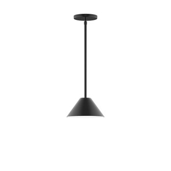 Pinnacle One Light Pendant in Black (518|STG42141)
