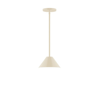 Axis One Light Pendant in Cream (518|STG42116)