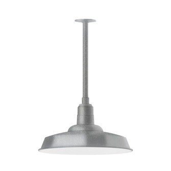 Warehouse One Light Pendant in Painted Galvanized (518|STB18549T36)
