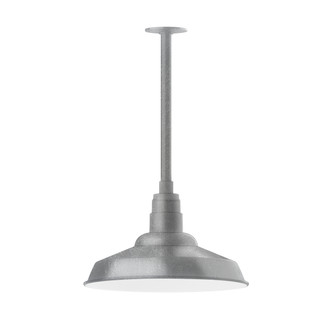 Warehouse One Light Pendant in Painted Galvanized (518|STB18449T36)