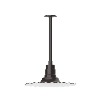 Radial One Light Pendant in Architectural Bronze (518|STB15951T36)