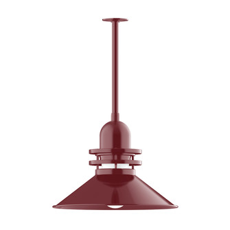 Atomic One Light Pendant in Barn Red (518|STB15255T30)